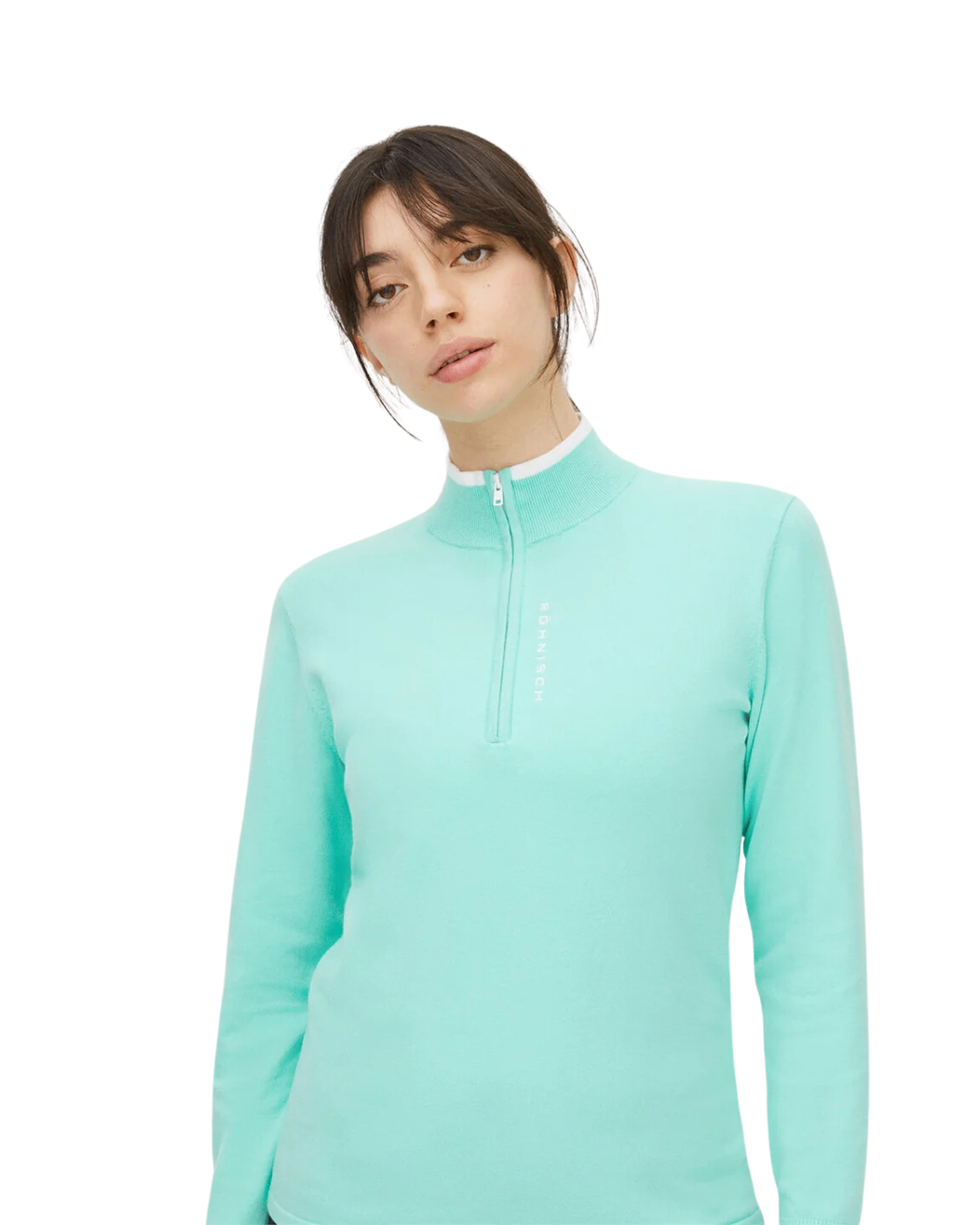 Röhnisch 1/4 Zip Knitted Sweater - M