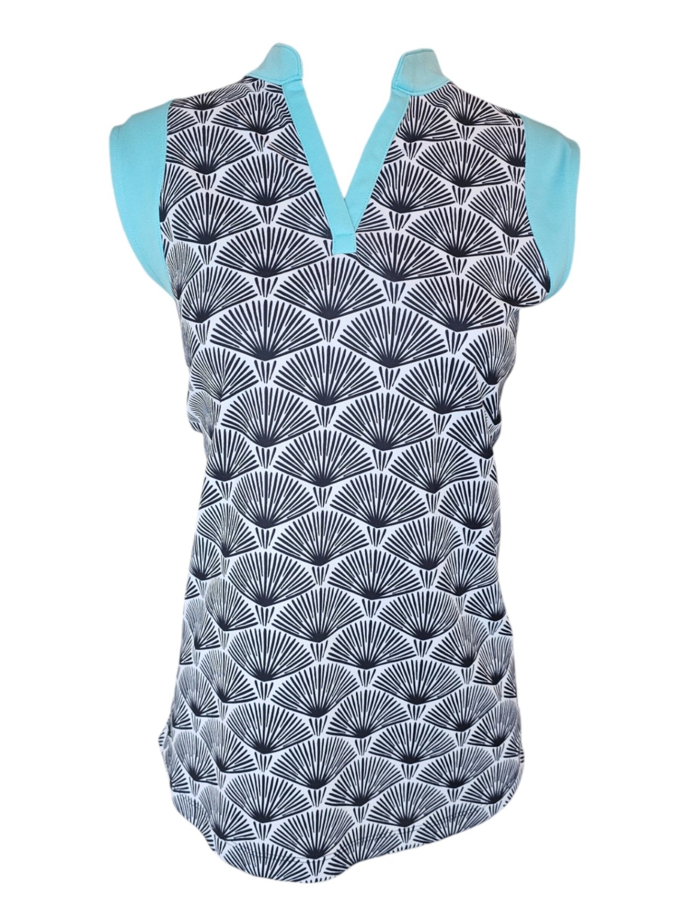 Bermuda Sands Sleeveless Polo - L