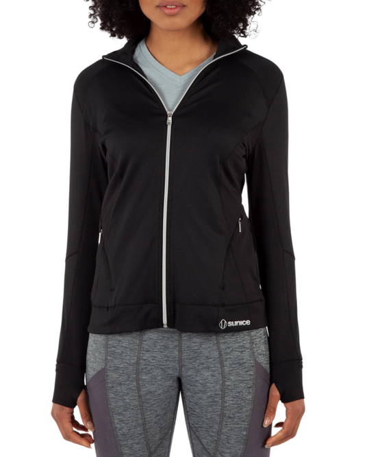 Sunice Full Zip Sweater - M