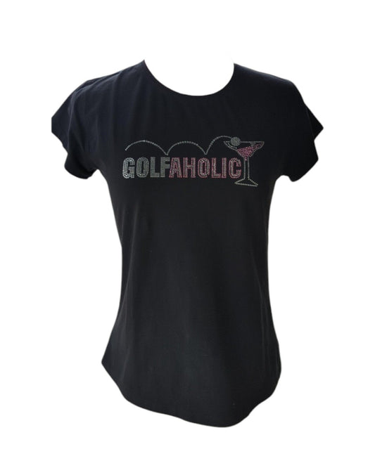 Golfaholic T-Shirt - M