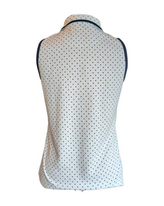 Cracked Wheat Sleeveless Polo - S