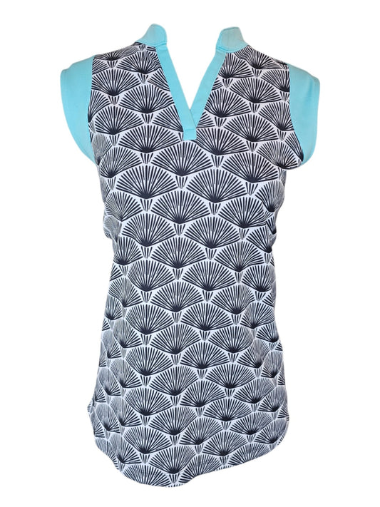 Bermuda Sands Sleeveless Polo - L