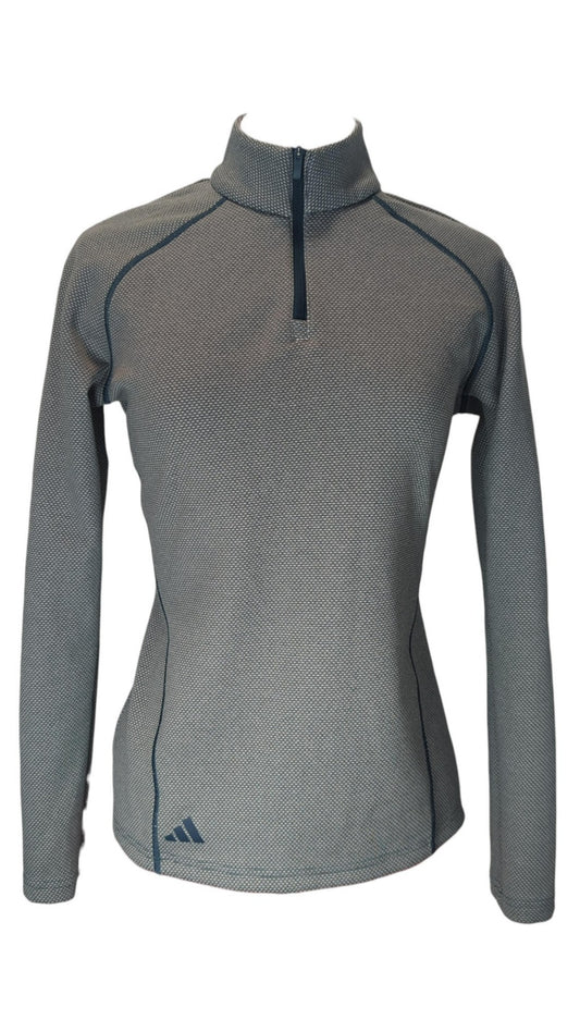 Adidas 1/4 Zip Sweater - S