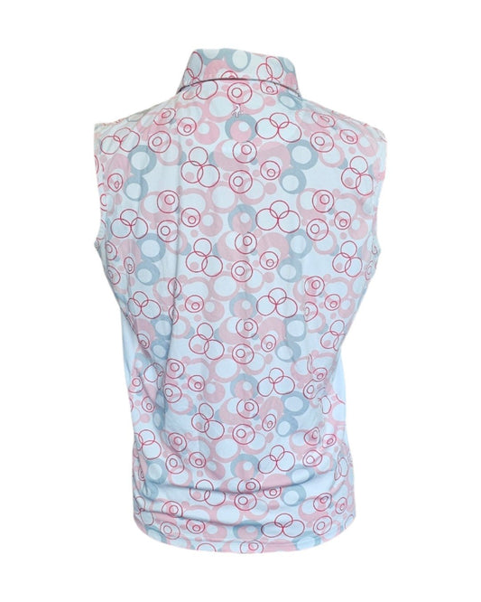 Green Lamb Sleeveless Polo - M