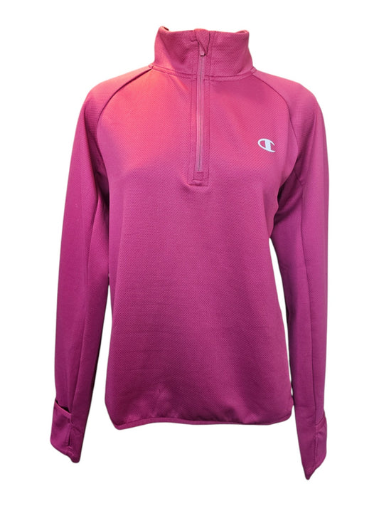 Champion 1/4 Zip Sweater - L
