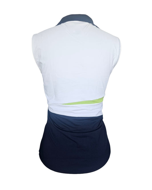 Catwalk Performance Artwear Sleeveless Polo - L