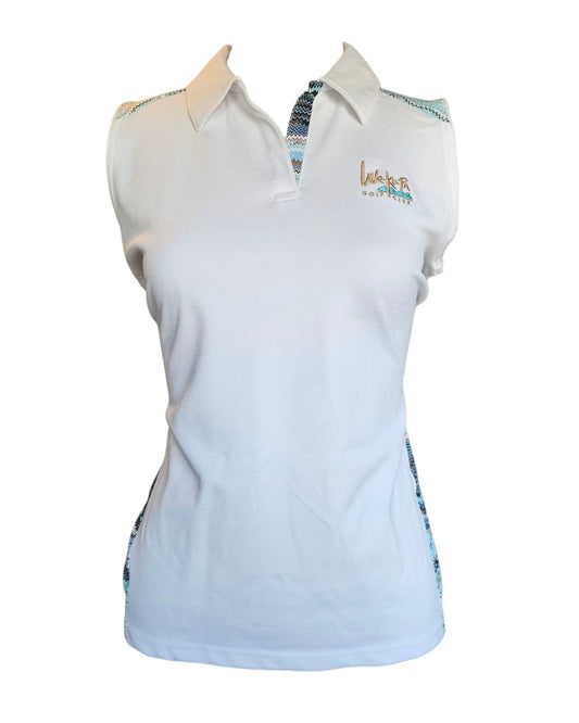 Sport Haley Sleeveless Polo - M