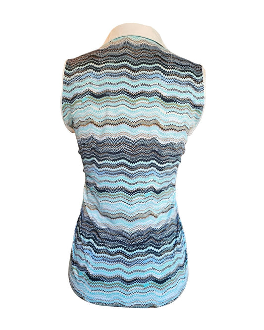 Sport Haley Sleeveless Polo - M