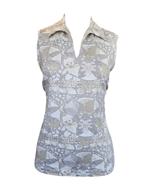TAIL Sleeveless Polo - M