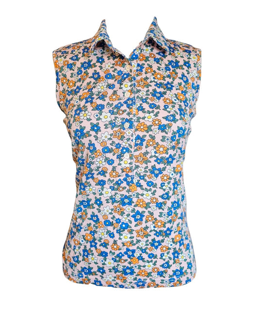Tory Sport by Tory Burch Sleeveless Polo - S