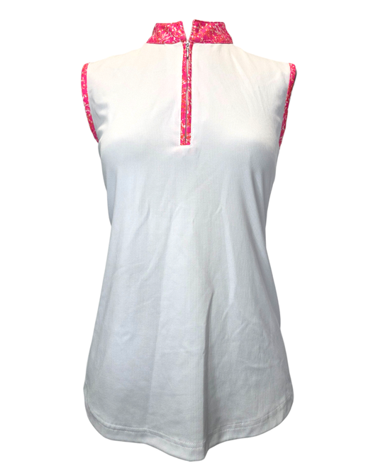 Pebble Beach Sleeveless Polo - S
