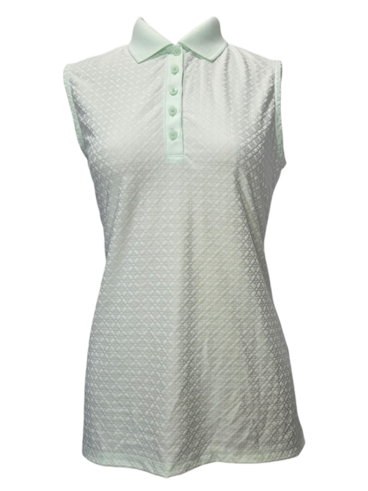 Antigua Sleeveless Polo - M
