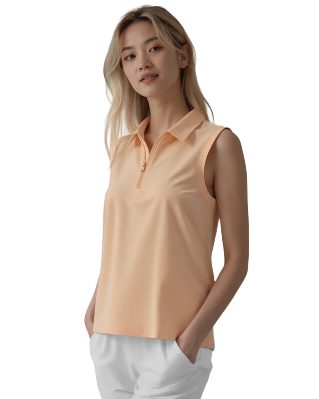Levelwear Sleeveless Polo - S