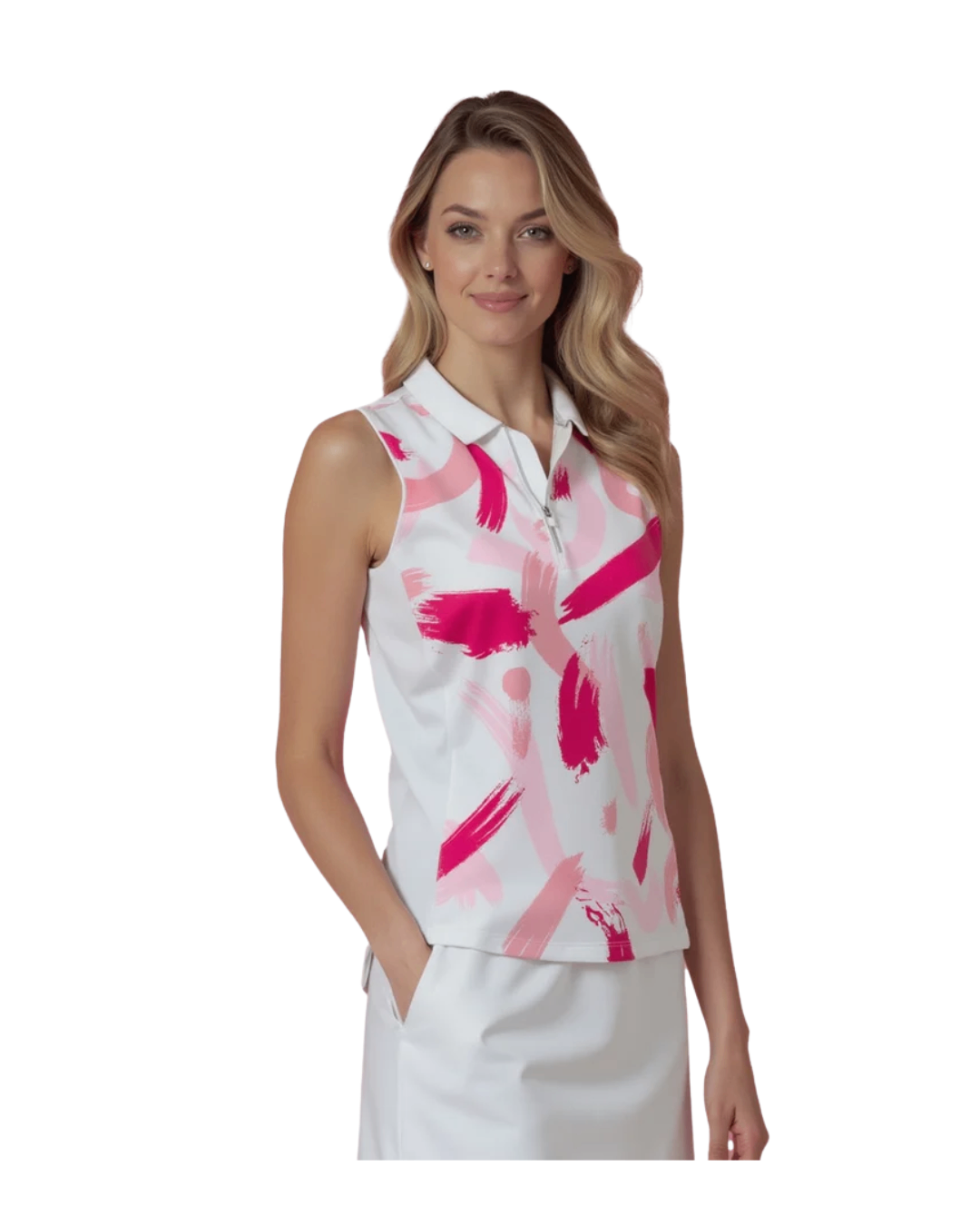 Levelwear Sleeveless Polo - S