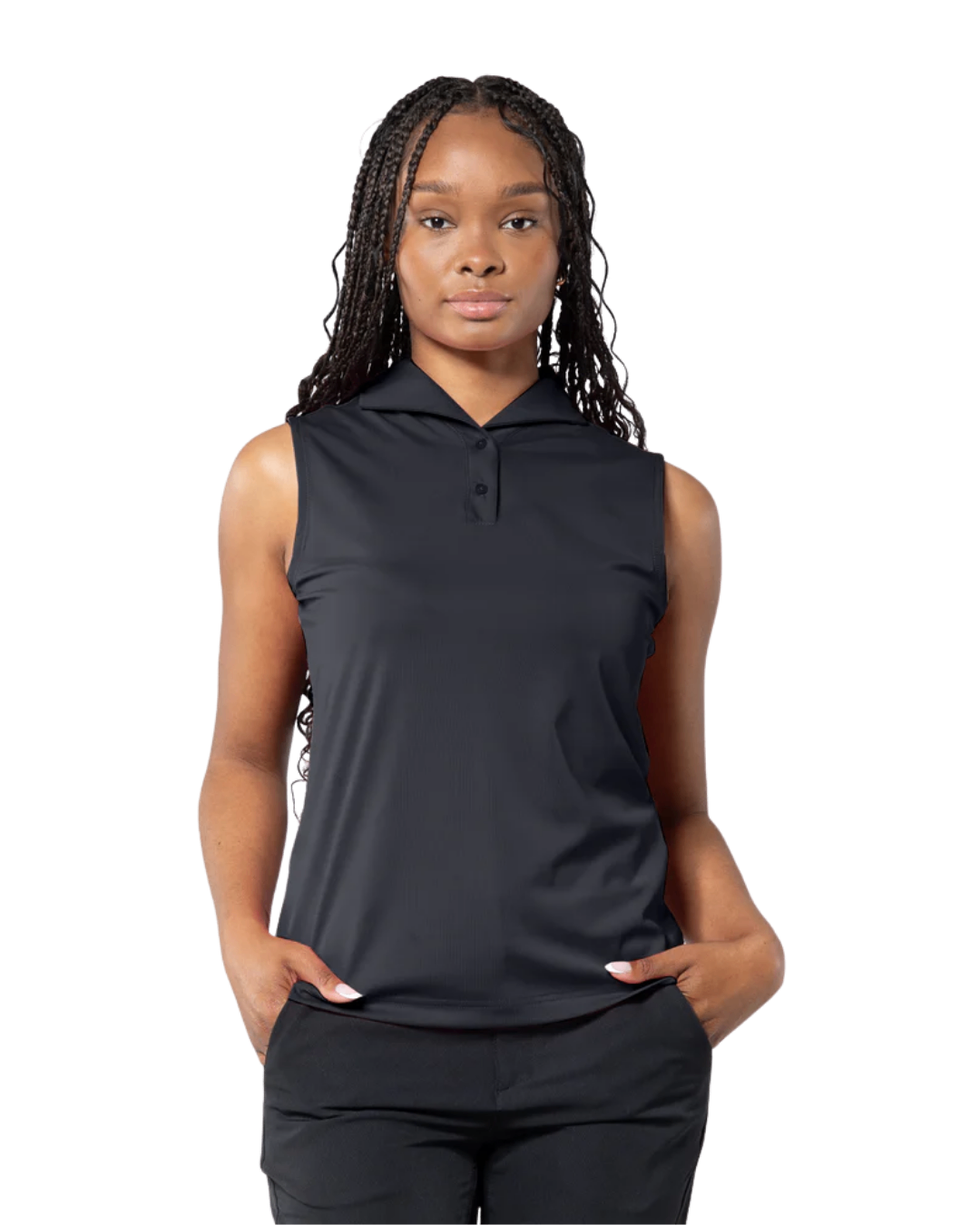 Levelwear Sleeveless Polo - M
