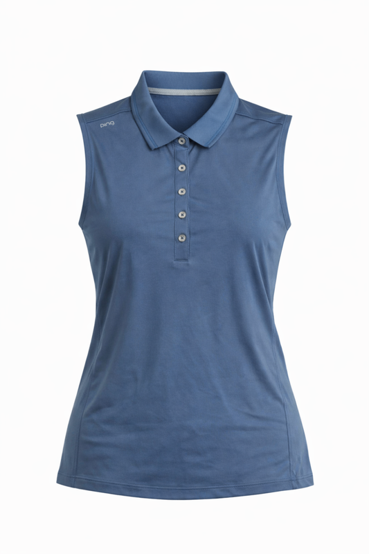 Ping Sleeveless Polo - 14