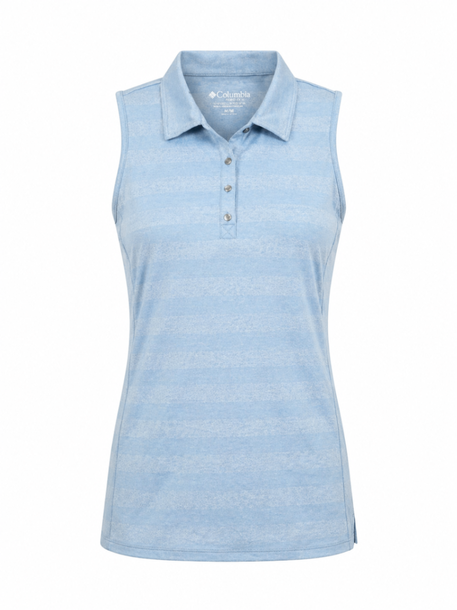 Columbia Sleeveless Polo - M