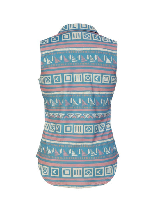 Full Wedge Sleeveless Polo - S