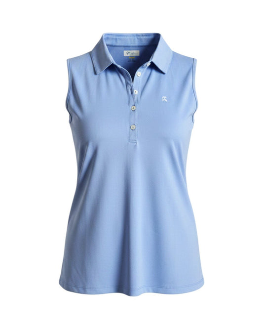 Greg Norman Sleeveless Polo - L