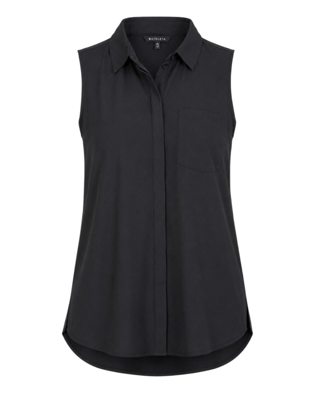 Athleta Sleeveless Button-Up Shirt - XL