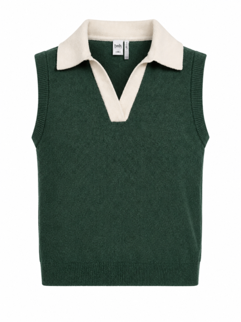 Twik Sleeveless Polo - S