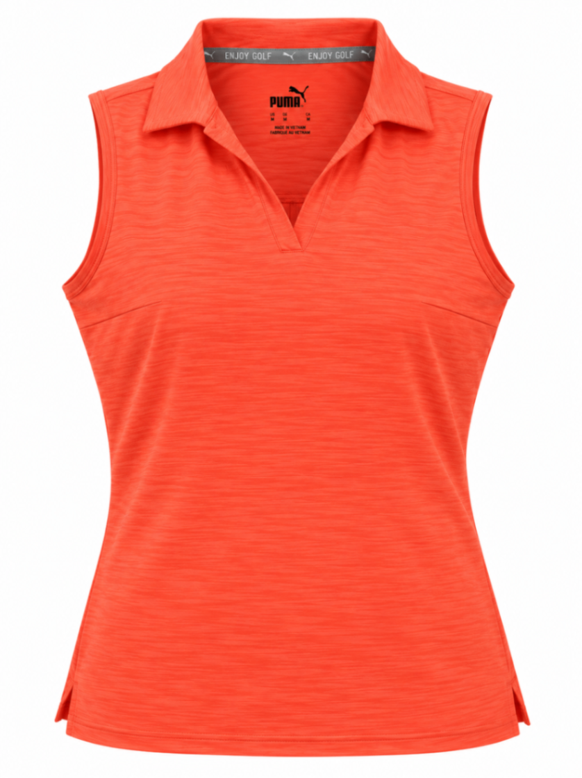 Puma Sleeveless Polo - M