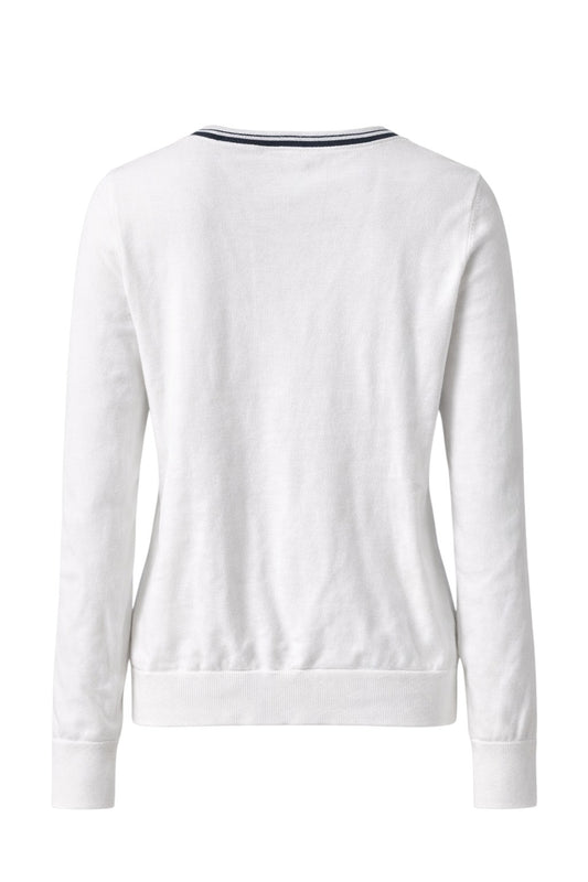 Lacoste V-Neck Knit Sweater - 42
