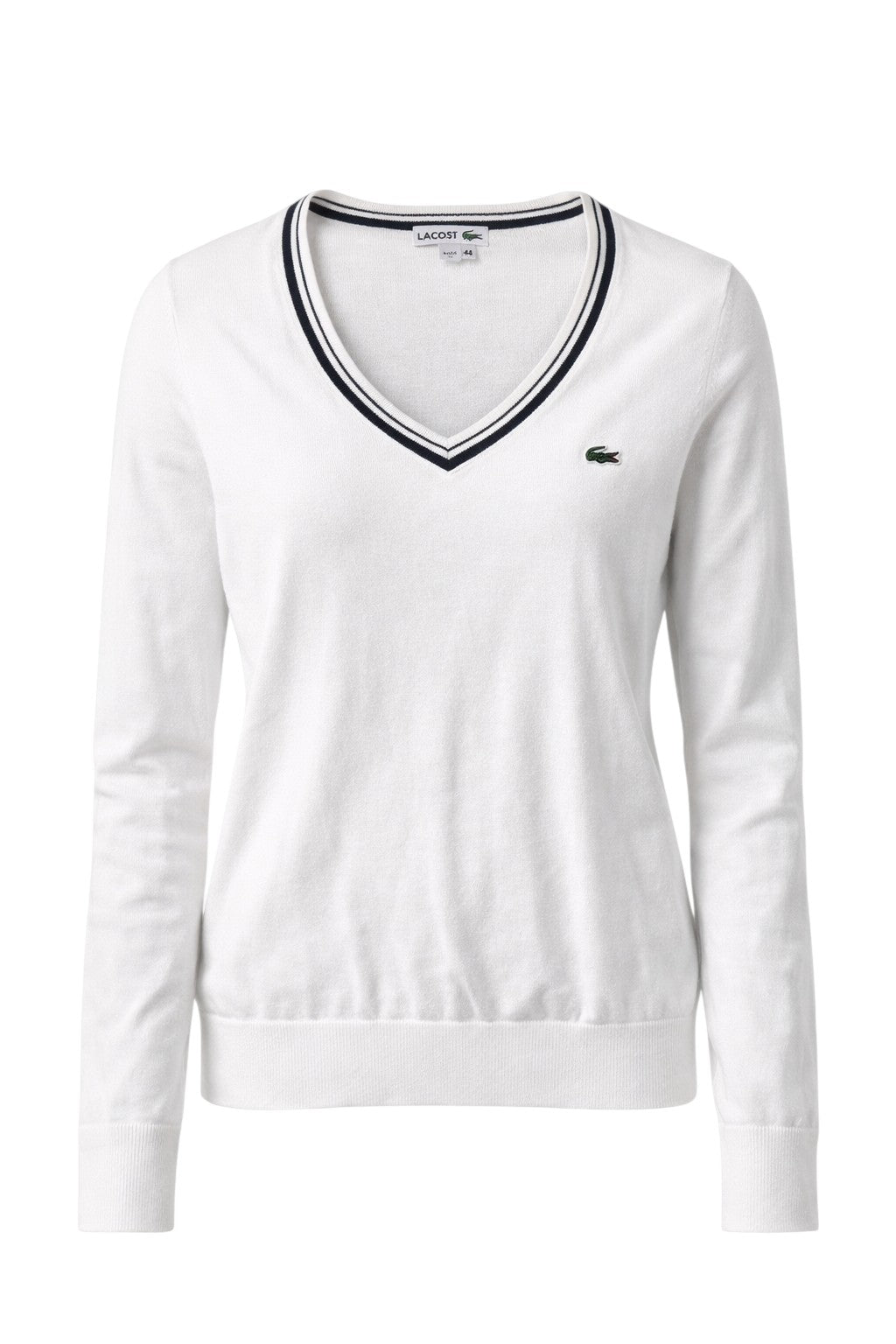 Lacoste V-Neck Knit Sweater - 42